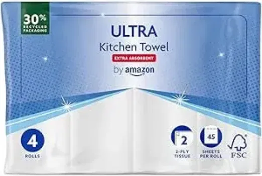 by Amazon ULTRA Küchenrolle 4 Rollen