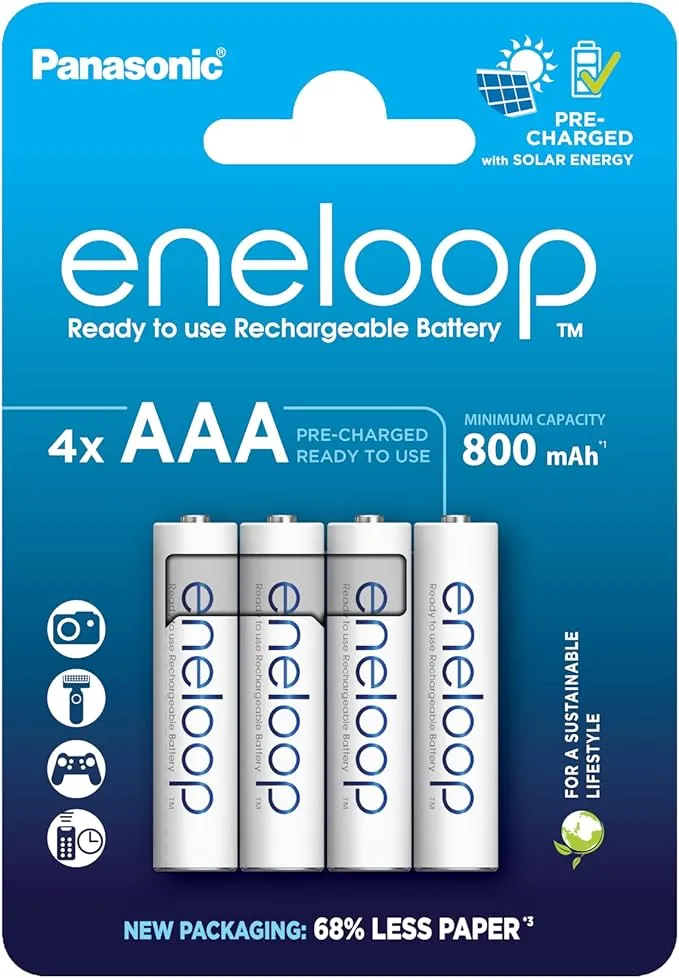 Eneloo Aaa Micro Ni-Mh Akku 4Er-Pack Bk-4Mcde 4Be