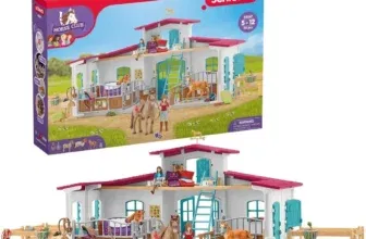 schleich 42567 HORSE CLUB Reiterhof (115 Teile Pferdestall Spielset)