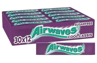 Airwaves Cool Cassis Zuckerfreier Kaugummi