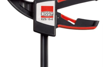 BESSEY Einhandzwinge EZS90-8, Spannweite 900 mm Ausladung 80 mm, Gewicht 1,26 Kg Amazon.de Baumar