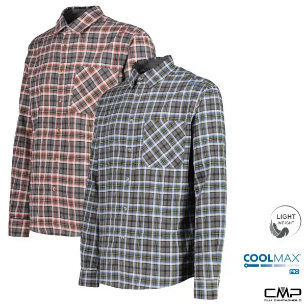 Cmp - Wanderhemd Coolmax Dry Function - Herren Wanderhemd