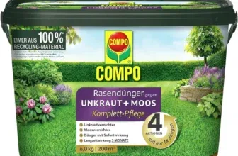 COMPO Rasendünger gegen Moos und Unkraut