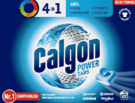 Calgon-4-in-1-Power-Tabs-–-Wasserenthärter-gegen-Kalkablagerungen-Schmutz-und-Korrosion-in-der-Waschmaschine-–-Beugt-unangenehmen-Gerüchen-vor-–-1-x-47-Tabs-Amazon-de-Drogerie-Körperpflege