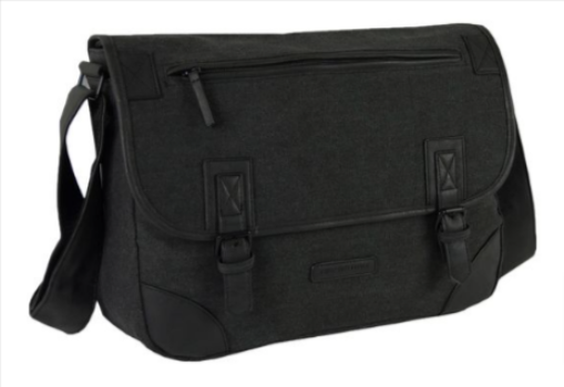 DANIEL-RAY-KANSAS-Umhänge-Tasche-Laptop-Tasche-bis-15-Zoll-40-x-30-x-10-cm-42-4987800-Schwarz