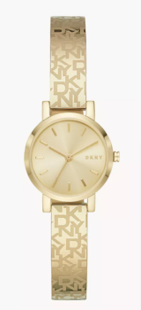 DKNY Uhr Soho 3-Zeiger-Werk Edelstahl goldfarben - NY2883 - Watch Station