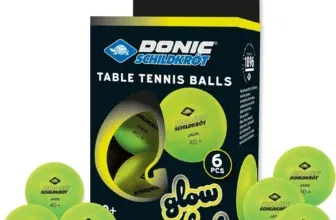 Donic-Schildkröt Tischtennisbälle Glow in the Dark