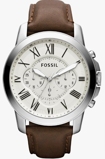 Fossil-Grant-Uhr-Für-Herren-Quarz-Chronographenwerk