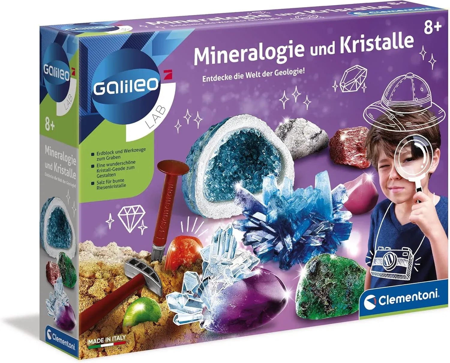 Galileo Lab Mineralogie und Kristalle Ausgrabungs-Set für 14,88 € inkl. Prime-Versand (statt 24,69 €)