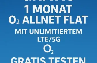 Schnäppchen, Deals und Rabattcodes des Tages: Gratis 1 Monat O2 Allnet-Flat