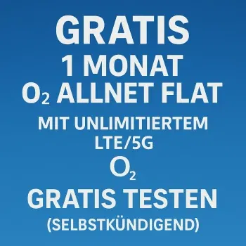 Schnäppchen, Deals und Rabattcodes des Tages: Gratis 1 Monat O2 Allnet-Flat