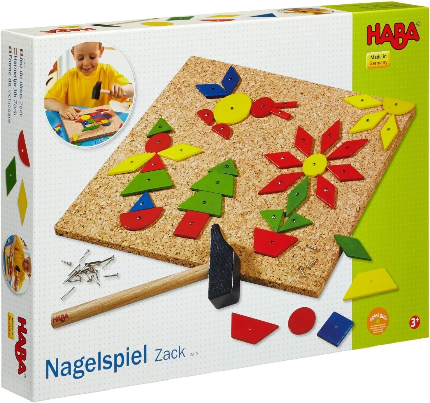 Haba 2310 Nagelspiel Zack