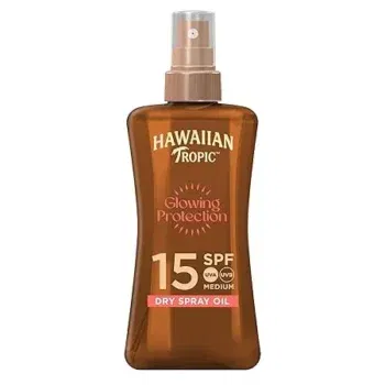 Hawaiian Tropic Protective Dry Spray Oil Sonnenöl LSF 15