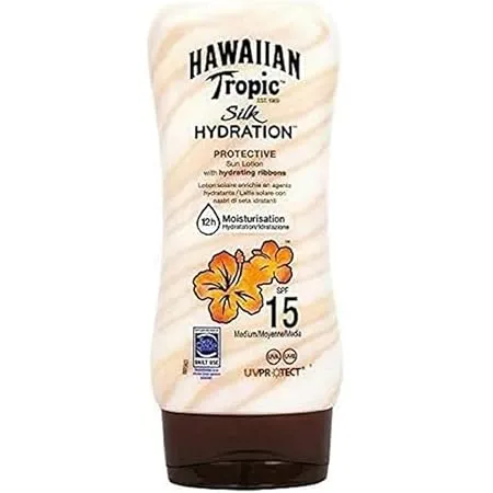 Hawaiian Tropic Silk Hydration Protective Sun Lotion Sonnencreme Lsf 15