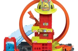 Hot Wheels City Super-Looping Feuerwache - Spielset