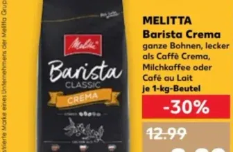 Kaufland- Melitta Barista Crema