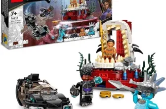 LEGO 76213 Marvel König Namors Thronsaal - Black Panther Wakanda-Spielzeug