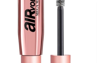 L'Oréal Paris Mascara, Schwarze Wimperntusche für intensives und luftig leichtes Mega Volumen, Air V