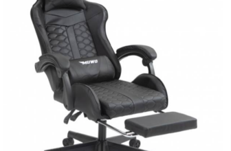 MUWO-FusionX-E-Sports-Gamingstuhl-mit-Fußstütze-schwarz-SportSpar