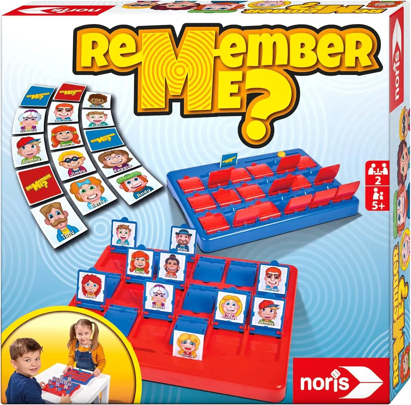 Noris 606064477 Remember Me - Das Lustige Ratespiel