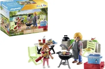 PLAYMOBIL Family Fun 71427 Gemeinsames Grillen