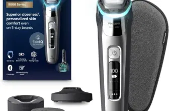 Philips Shaver S9000 Elektrischer Nass- und Trockenrasierer