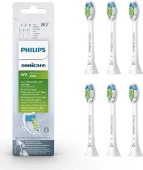 Philips Sonicare W Optimal White Standard Schallzahnbürstenköpfe 6er Pack HX6066 10