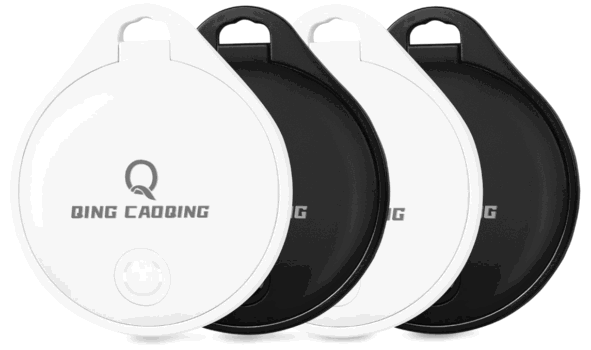 QING-CAOQING-Air-Stellungsregler-Tags-2-er-Pack-Arbeiten-mit-APP-Wo-ist-Tag-Tacker-Air-Finde