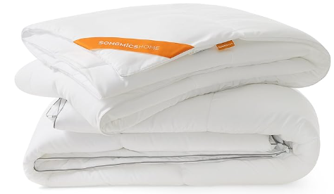 Songmics-Home-Bettdecke-2-In-1-135-X-200-Cm-Besteht-Aus-150-Gsm-Sommerdecke-Und-350-Gsm-Winterdecke-500-Gsm-Ganzjährige-Decke-4-Jahreszeiten-Wolkenweiß-Tdc001W01-Amazon-De-Küche-Haushalt-Wohnen