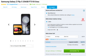 Samsung Galaxy Z Flip 5 + Vodafone Smart Lite 35 GB 5G