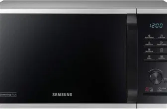 Samsung MG2AK3515AS EG Mikrowelle mit Grill (800 Watt, 23 Liter, 27 Automatikprogramme)