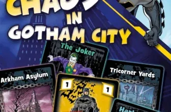 Schmidt Spiele 49429 Batman Chaos in Gotham- Kartenspiel