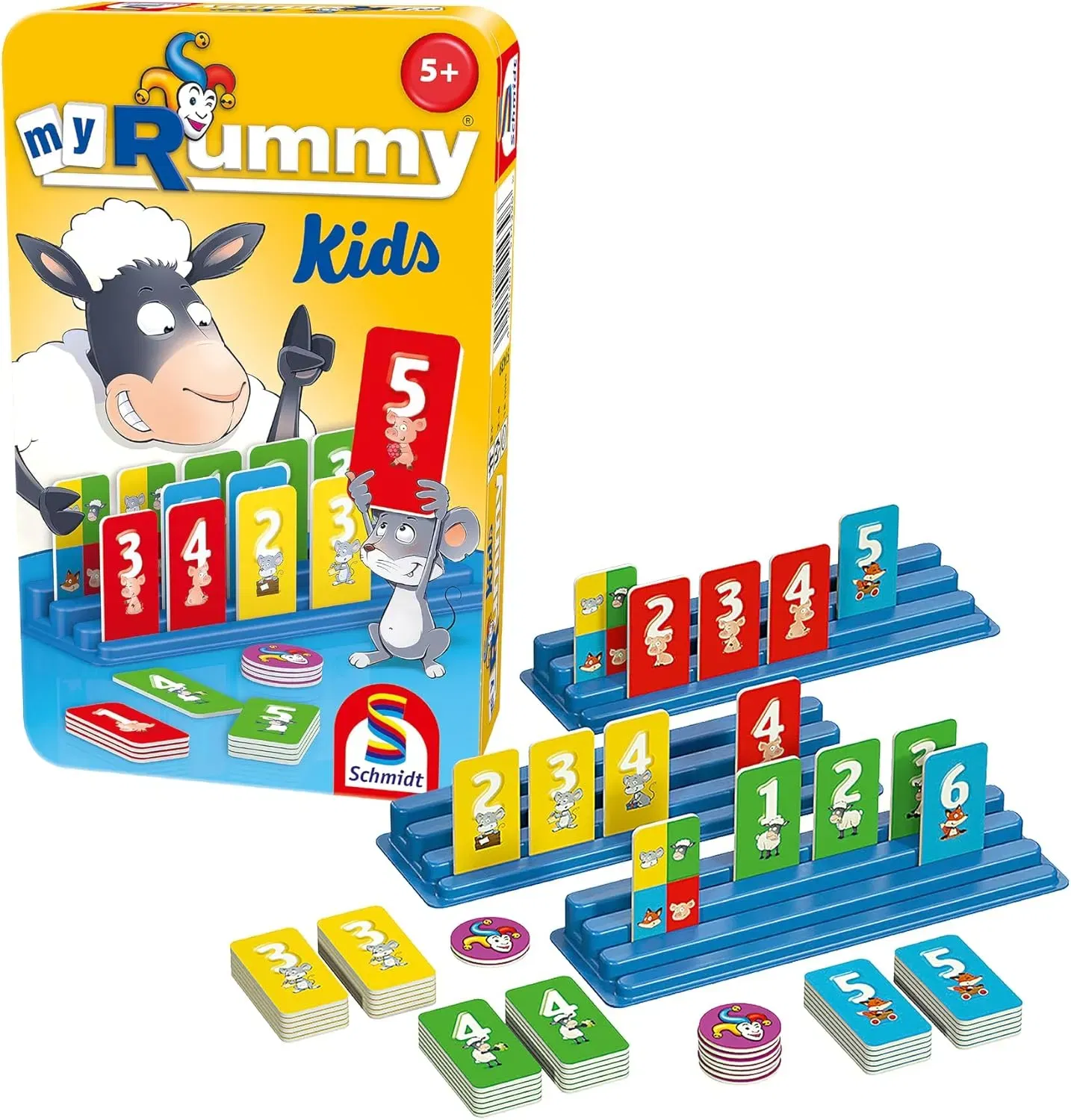 Schmidt Spiele 51439 MyRummy Kids für 4,99 € inkl. Prime-Versand (statt 10,29 €)
