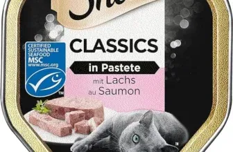 Sheba Katzennassfutter Classics in Pastete mit Lachs