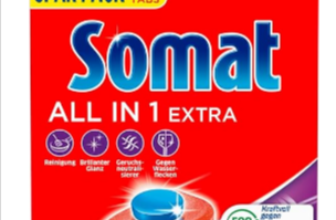 Somat-All-in-1-Extra-Spülmaschinen-Tabs-100-Tabs-Geschirrspül