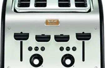 Tefal MAISON INOX 4 FENTES Toaster für Zuhause