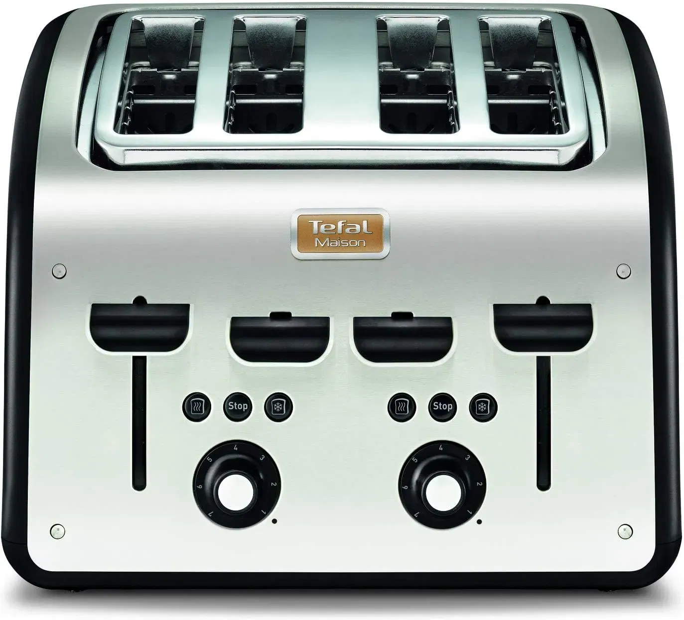 Tefal Maison Inox 4 Fentes Toaster Für Zuhause