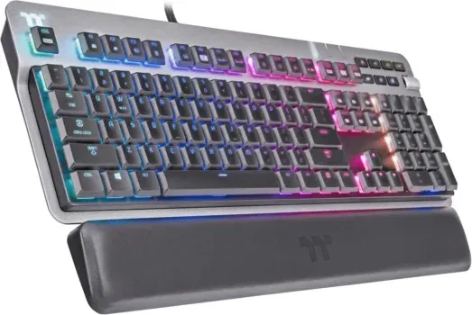 Thermaltake Argent K6 RGB Gaming Keyboard Titanium