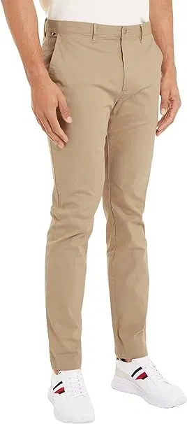 Tommy Hilfiger Herren Chino Hose Denton Essential Twill Stretch