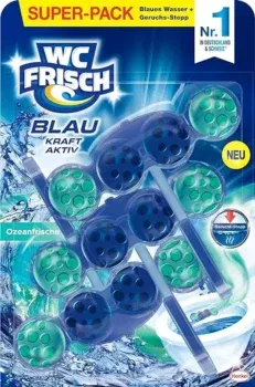 WC FRISCH Kraft Aktiv Blauspüler Ozeanfrische