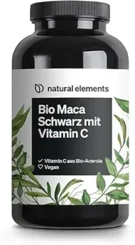 natural elements Bio Maca Schwarz