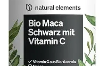 natural elements Bio Maca Schwarz