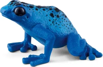 schleich 14864 blauer Pfeilgiftfrosch Spielfigur