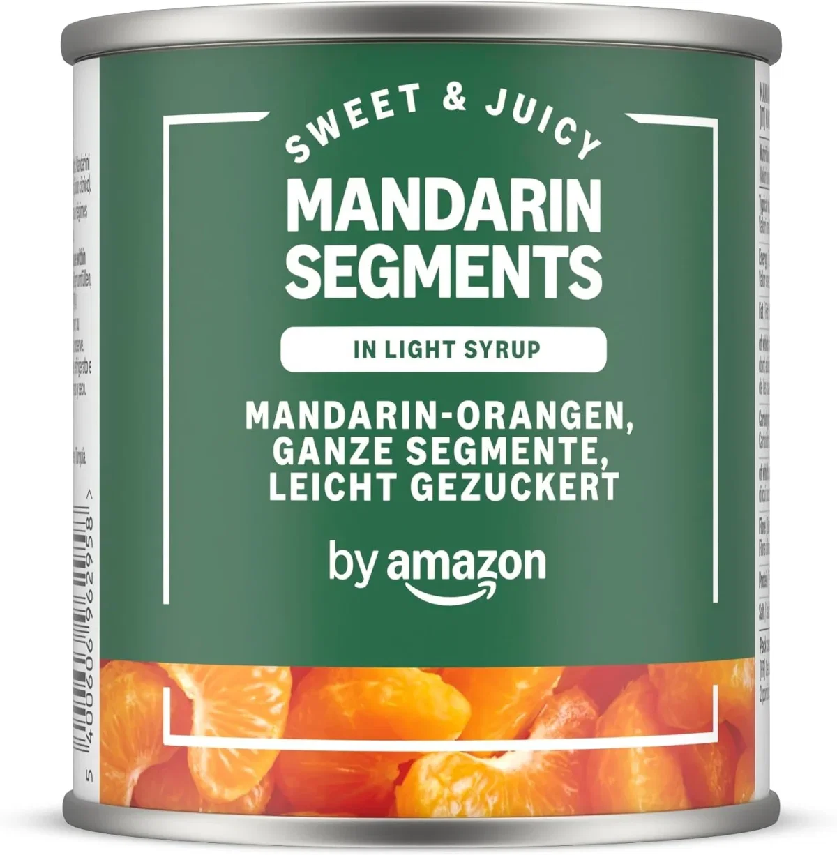 4x by Amazon Mandarin-Orangen ganze Segmente leicht gezuckert 312g
