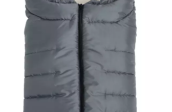 Altabebe-Winterfußsack-Active-Kollektion-für-Kinderwagen-Hellgrau