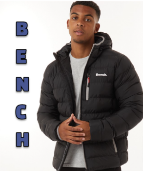 Bench-Herren-Gaudino-Pufferjacke-Schwarz