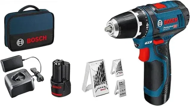 Bosch Professional 12V System Akku Bohrschrauber GSR 12V-15