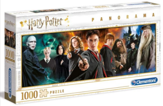 Clementoni-61883-Panorama-Harry-Potter-–-Puzzle-1000