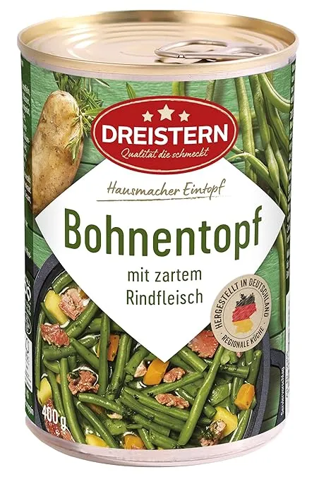 Dreistern Grüne Bohneneintopf