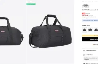 EASTPAK Reisetasche in Navy (32 Liter)